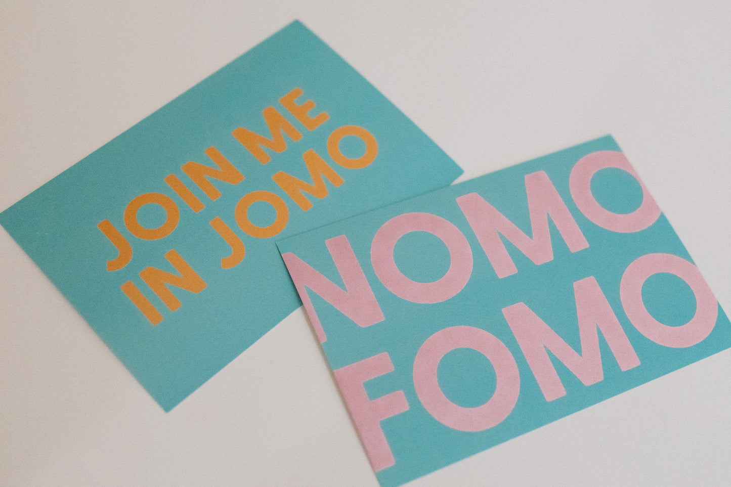 NOMO FOMO Postcard