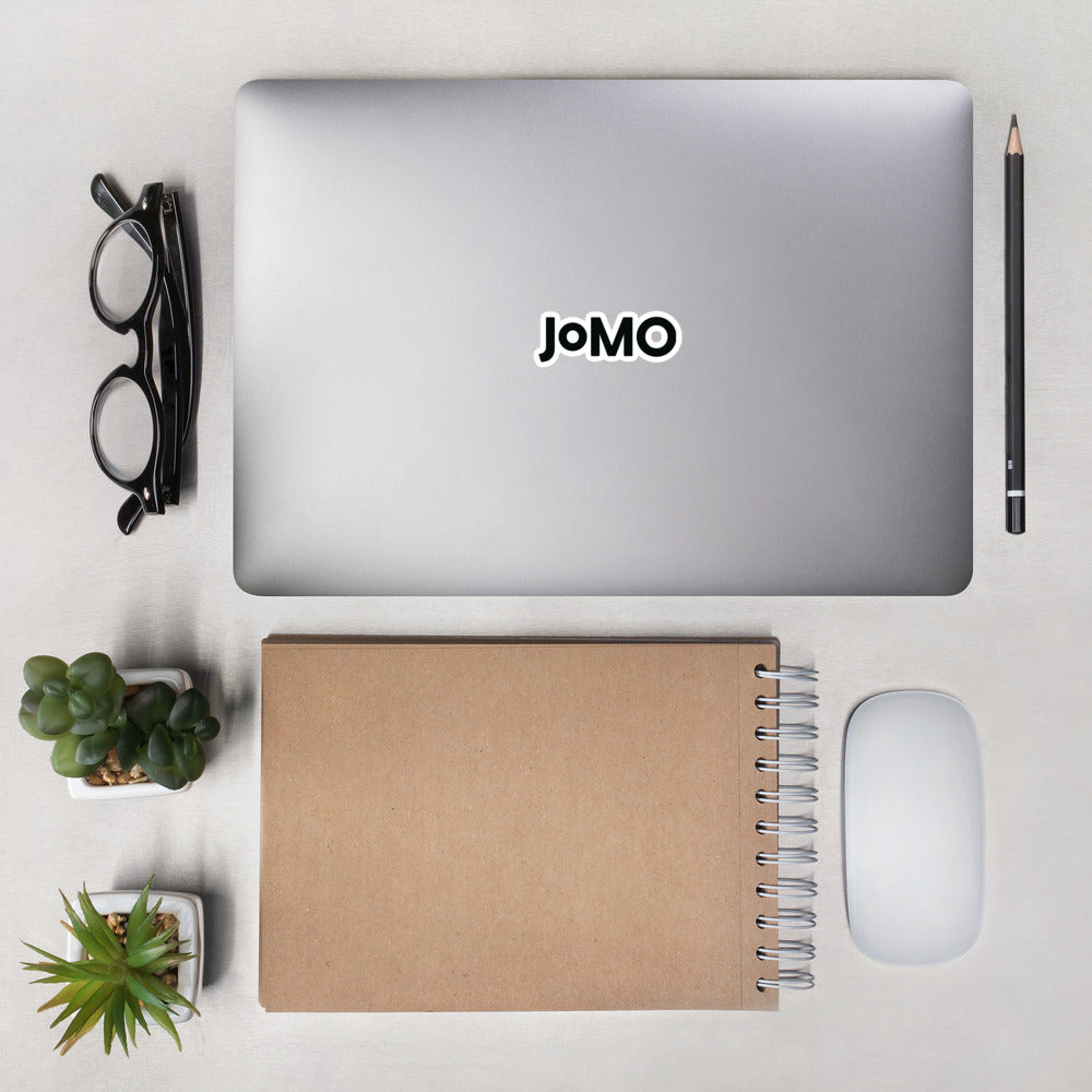 JOMO Single Stickers - Black