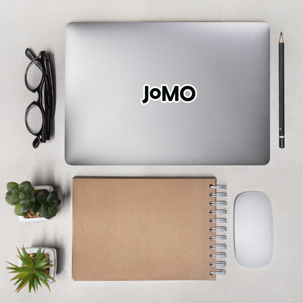 JOMO Single Stickers - Black