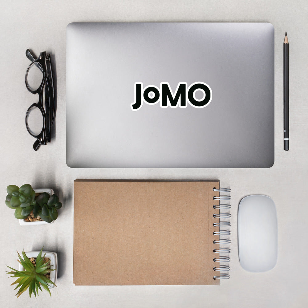 JOMO Single Stickers - Black