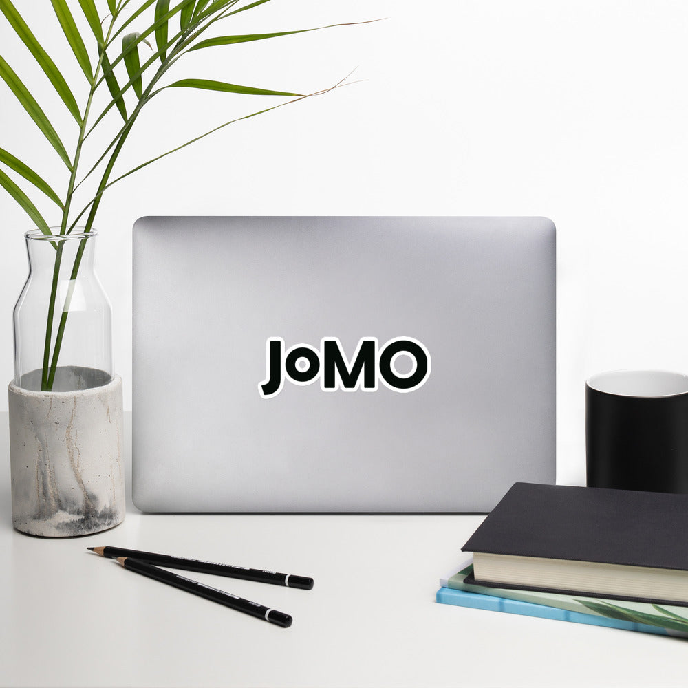 JOMO Single Stickers - Black