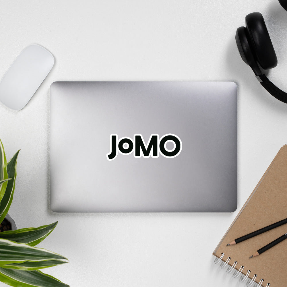 JOMO Single Stickers - Black